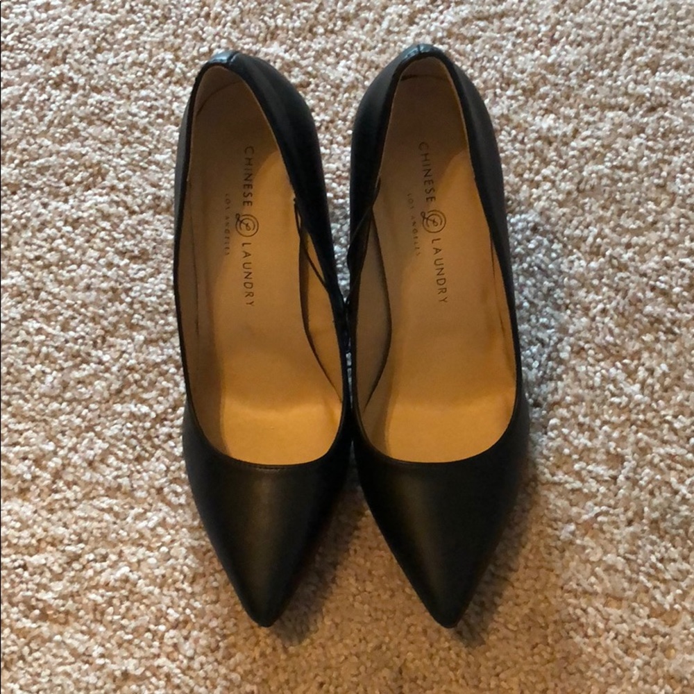Black heels